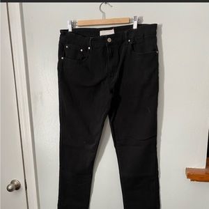 Refinery Republic Black Jeans Mens size 36x32